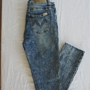 Seven 7 Acid Wash Jeans "80's inspired" Vintage